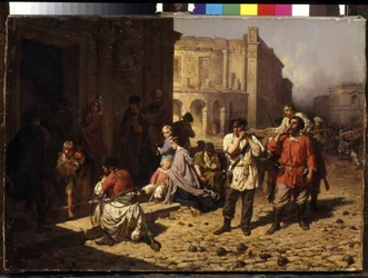 O cerco de Sebastopol em 1854
