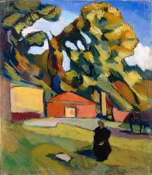 装飾的な風景、1928-1929