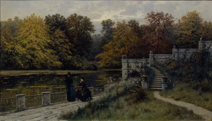 ワジェンキ公園、1886