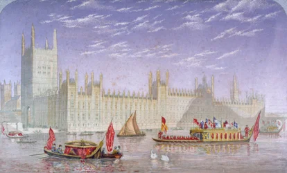 ウェストミンスター宮殿、ロンドン、c1850
