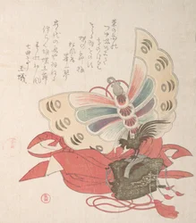 春雨集 春雨集 第2巻 胡蝶の舞の衣装 小長の...、1810年代。
