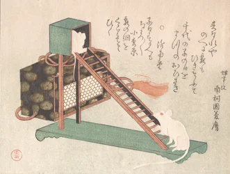 白ネズミの遊び方（1816年頃