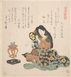 太鼓を叩く女性