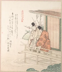 若い貴族と従者