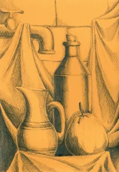 古典的な静物画の習作