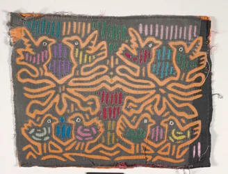Shirt Panel (mola), c.1950 (appliqued cotton)   1449061   ja       japanese Successfully Translated  Original: The Last Judgement (oak) Translat: The Last Judgement (oak) 1441084 ja japanese Successfully Translated Original: Greathearts Battle with Grim Tr