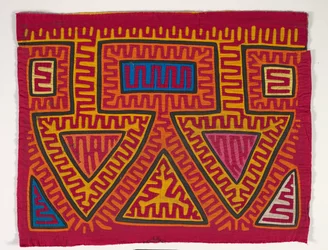 Painel de camisa (mola), c.1950 (algodão aplicado)