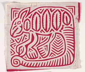 Paitapaneeli (mola) (applikoitu puuvilla)
