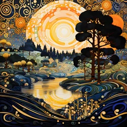 リズ・クリモ風のアート、グリッチ・アート2