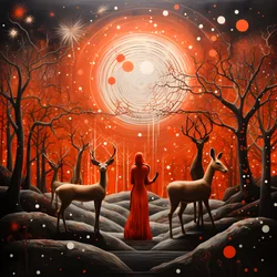 魔法のクワガタ神と交渉する人々 2