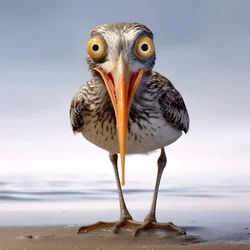 魚を抱く海水浴客 3