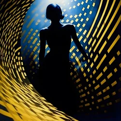 女性の曲線、シュールな写真 1