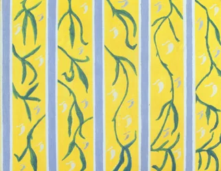 壁紙のつる, 2004 （アクリル、キャンバス）