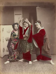 ダンシングパーティー、1880年頃