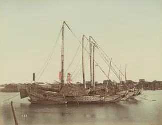 日本のジャンク、1880年頃