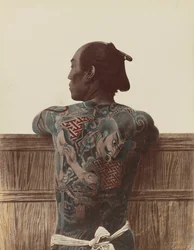 日本の入れ墨、1880年頃