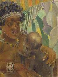 黒人女性、1907年