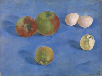 静物。リンゴと卵、1921