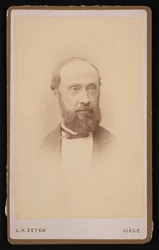 1876年以前のG.Demailque博士の肖像。