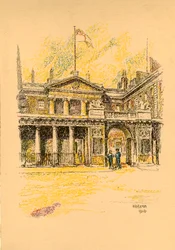 アドミラルティ、ホワイトホール、ロンドン、1924。
