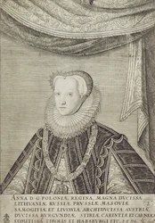アンナ・ハプスブルク（1573-98）ポーランドの女王、1596