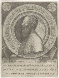 Portret van philologist Thomas van Ravenna