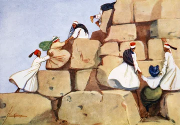 The Climbers」、1908年。  