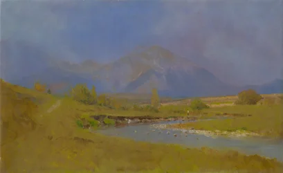 1878-79年の春の雨の後のポッタトランスカーの風景