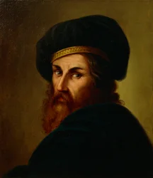 画家ルドヴィコ・カラッチの肖像（ラッタンツィオ・ケレーナ（1768-1853）作