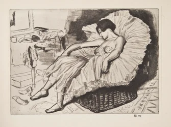ダンサーの睡眠、パブ。 1925年。