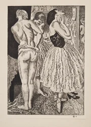 バレエの三美神、パブ。 1927年。