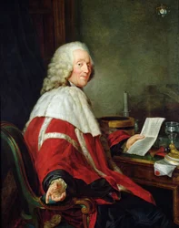 1790年、ドゥエーのフランダース議会初代大統領ムッシュドカロンヌ