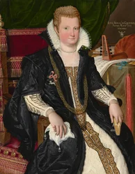 ルチア・ボナソーニ・ガルゾーニ 1590年頃 油彩・カンヴァス