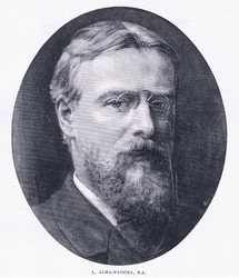 アルマ・タデマの自画像（The Magazine of Art 1893, Cassell and Companyより