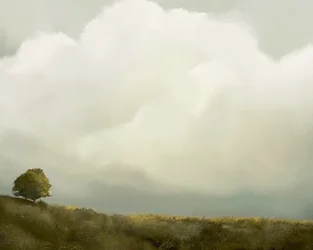 After The Storm、2023年頃（ミクストメディア）