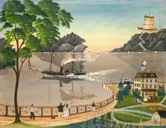 米国郵便船、1855 年以降。