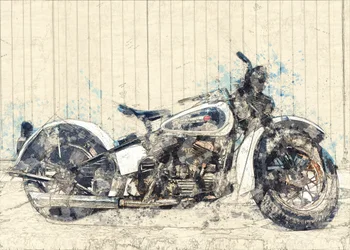 クラシック・モーターサイクル・アート