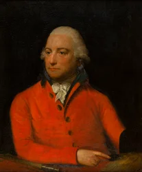 ウィリーのジョージ・フォレスターの肖像、シュロップシャー、c.1780-1802（キャンバスに油彩）