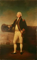 ピーター・パーカー提督（1721-1811）、1799年頃（油彩・キャンバス）