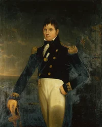 サー・エリアブ・ハーヴェイ少将（1758-1830）、18世紀後半から19世紀初頭（キャンバスに油彩）