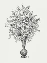 花瓶（1891年頃～1941年頃） レオ・ゲステルによる高解像度画。