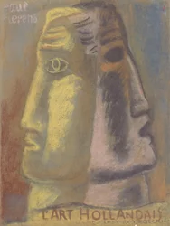 表紙デザイン：ポール・フィエルンス、Lart Hollandais Contemporain 1933