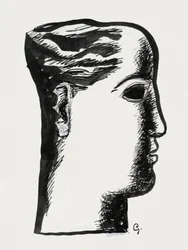 『女性の頭部』（1891年頃～1941年）