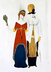 現代衣装、1910