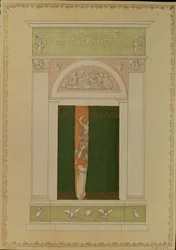 現代バレエ用のビラカバー、1902