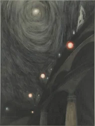 月光と光、c。 1909年。