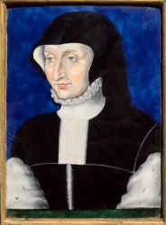 アントワネット・ド・ブルボン、1567年頃、エクアン、国立ルネサンス美術館