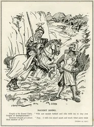 労働党は失業のドラゴンを殺害することでロイドジョージに参加することを拒否します、1921