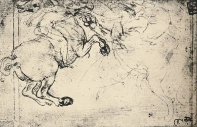 騎士とグリフィンの間の戦い、c1480 1945