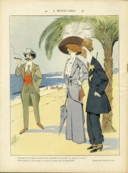 Le Lire の Leonce Burret (1865-1915) のイラスト